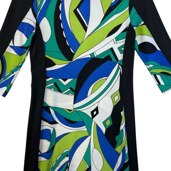 Xs Mod Banana Republic stretch 3/4 sleeve shift dress. - Picture 4 of 16